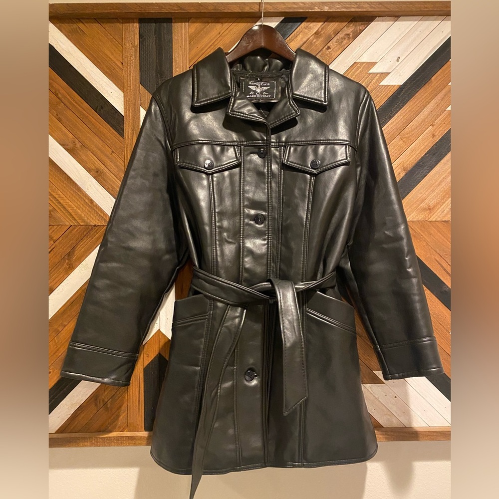 Real leather jacket. Reportage brand. Made in Italy. Great condition!